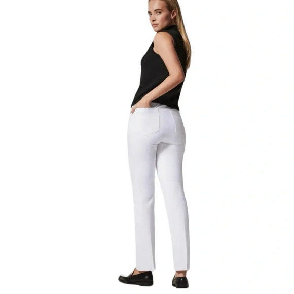 Spanx On-the-Go Kick Flare Pant Ultimate Opacity Silver Lining Technology Sz XL - Picture 5 of 15
